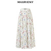 【浪漫花园-商场同款】MAXRIENY复古诗意花卉百褶裙2024半身裙夏(货号:MC85SK008) 商品缩略图4