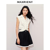 【商场同款】MAXRIENY*休闲烫钻上衣腰部镂空小众设计感气质(货号:MC85TS262) 商品缩略图1