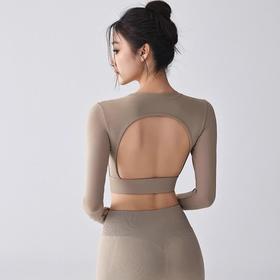 【限时秒】YOGACODE【火树银花系列】 长袖瑜伽服女DWTS124115