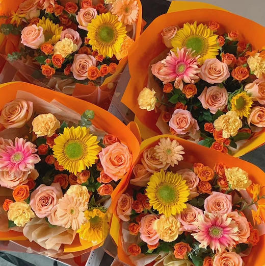 《小太阳》向日葵混搭花束 商品图1