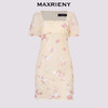 【商场同款】MAXRIENY蕾丝钉珠甜美亮片花朵连衣裙2024夏季新品(货号:MC85DR374) 商品缩略图4