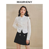 【商场同款】MAXRIENY清新中式衬衫女刺绣编织带上衣收腰开叉(货号:MS85TP515) 商品缩略图2