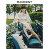 MAXRIENY摩登新中式镂空设计感小白裙国风连衣裙女(货号:MS88DR330) 商品缩略图1