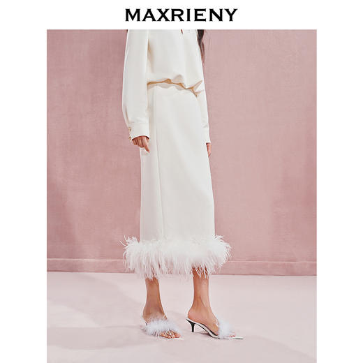 【秀场抢先款】MAXRIENY*复古宫廷刺绣收腰外套2024秋冬新款(货号:MC85SK531) 商品图2