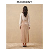 MAXRIENY*复古感丝绒鱼尾半裙钻石绒直筒裙子(货号:MS88SK769) 商品缩略图3