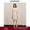 MAXRIENY华丽宫廷连衣裙泡泡袖裙子订婚领证小礼裙(货号:MC88DR385) 商品缩略图0