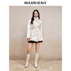 [东方新摩登]MAXRIENY国风中式复古盘扣羽绒服毛绒立领提花外套(货号:MS88DC508) 商品缩略图1