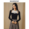 MAXRIENY*复古轻奢钉珠套头毛衫小心机修身上衣(货号:MC88SW847) 商品缩略图2