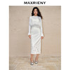 MAXRIENY*优雅复古感雪花钉珠直筒高腰包臀半裙(货号:MC88SK765) 商品缩略图3
