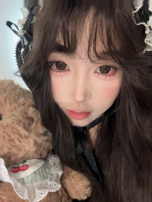 PINKG ·水晶黑&水晶棕｜14.5mm白狮参考着色大直径  半年抛美瞳  2片 商品图10