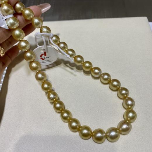 11.2-12.8mm色南洋金珠项链 商品图2