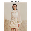 MAXRIENY2023春季商场同款宫廷感绣花蝴蝶结上衣(货号:MC88TP035) 商品缩略图2