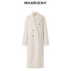 【商场同款】MAXRIENY*极简落肩复古羊毛大衣23冬款外套长款女(货号:MG88CT753) 商品缩略图4