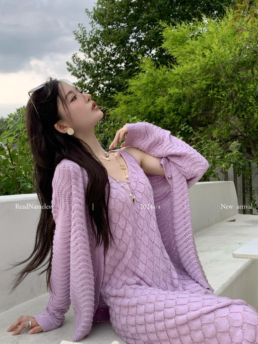 Read Nameless /人鱼紫鳞片针织套装 2024/9/9 商品图6