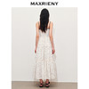 【黑白优雅主义-商场同款】MAXRIENY复古风情百褶波点吊带连衣裙(货号:MC85DR056) 商品缩略图3