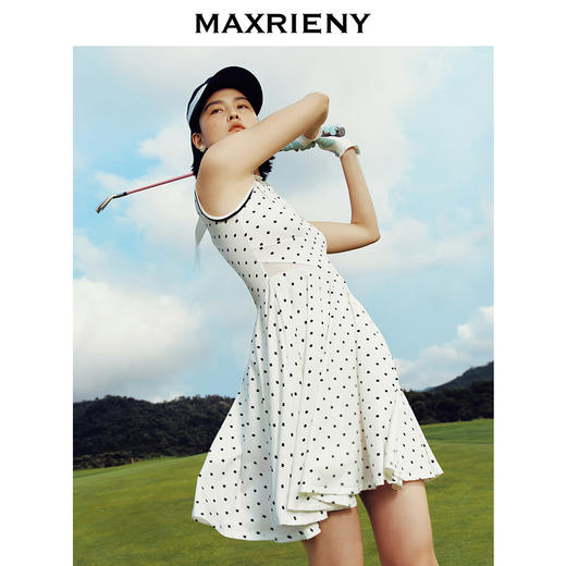 【Hello Kitty时尚防晒系列】MAXRIENYKitty波点时尚防晒服连衣裙(货号:MC85DR361) 商品图3