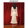 MAXRIENY国风复古锻扣直身丝绒衬衫修身上衣女(货号:MC88TP781) 商品缩略图3