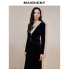 MAXRIENY法式复古撞色花边刺绣蕾丝雪纺衫(货号:MS88TP501) 商品缩略图2