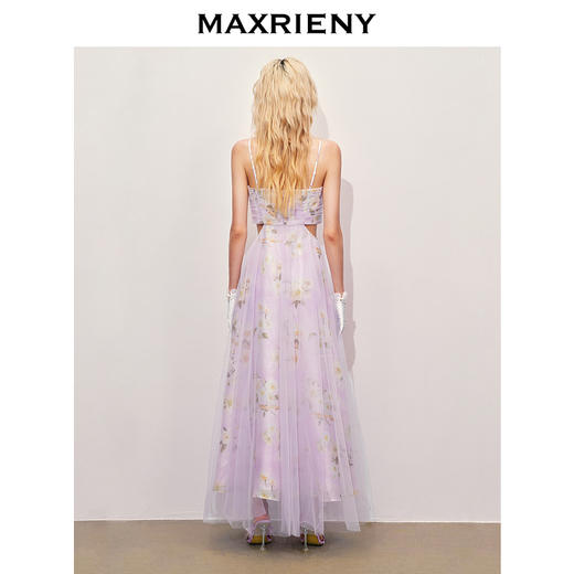 【浪漫度假-商场同款】MAXRIENY花仙子连衣裙仙女氛围感吊带长裙(货号:MC85DR402) 商品图3