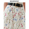 【浪漫花园-商场同款】MAXRIENY复古诗意花卉百褶裙2024半身裙夏(货号:MC85SK008) 商品缩略图2