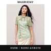 【商场同款】MAXRIENY华丽立体钉珠刺绣新中式上衣2024夏季新款(货号:MC85TP327) 商品缩略图0
