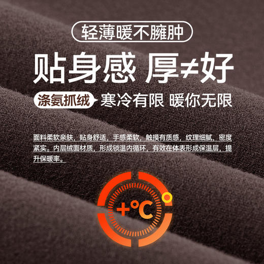 【限时秒】YOGACODE【火树银花系列】2024 加绒瑜伽裤女高弹蜜桃臀秋冬保暖健身打底裤DWPS124107 商品图2