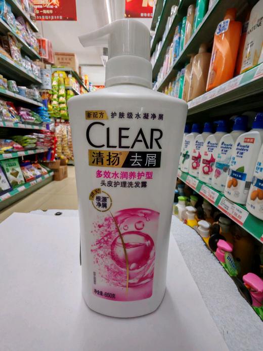 清扬去屑多效水润头皮护理洗发露650ml 商品图0