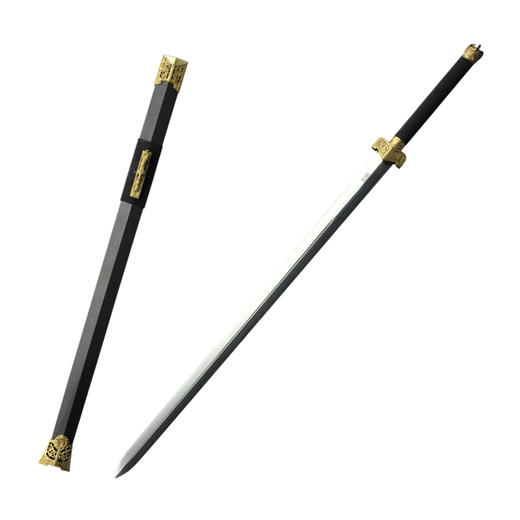 战国剑 龙泉沈广隆宝剑 镇宅宝剑 龙泉沈广隆剑传统剑收藏宝剑 sgl-3005未开刃 商品图7