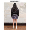 MAXRIENY收褶大翻领星钻夹克羽绒服廓形截短版型女(货号:MC88DC510) 商品缩略图3