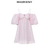 MAXRIENY法式甜美浪漫吊带连衣裙*抹胸裙子女(货号:MC88DR357) 商品缩略图4