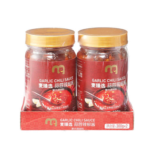 MC 麦德龙 麦臻选 蒜蓉辣椒酱 300g*2 商品图0