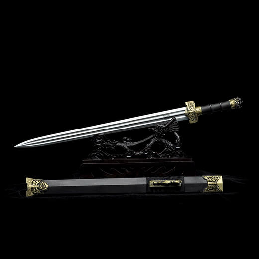 战国剑 龙泉沈广隆宝剑 镇宅宝剑 龙泉沈广隆剑传统剑收藏宝剑 sgl-3005未开刃 商品图13