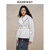 MAXRIENY极简翻领羽绒服廓形绑带收腰棉服外套(货号:MC88DC771/MS88DC531) 商品缩略图2