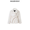 MAXRIENY极简翻领羽绒服廓形绑带收腰棉服外套(货号:MC88DC771/MS88DC531) 商品缩略图4