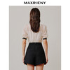 MAXRIENY甜美复古感A字蝴蝶结钻饰裙裤修身遮肉短裤(货号:MC88PA292) 商品缩略图3