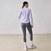 【限时秒】YOGACODE【火树银花系列】2024 瑜伽服长袖上衣女反光条半拉链运动上衣DWJS124031 商品缩略图4