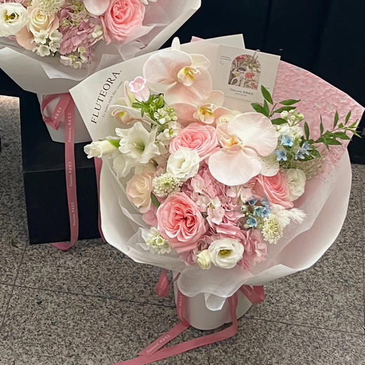 《桃夭》粉色花束 商品图0