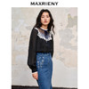 MAXRIENY*复古感流星珠片衬衫上衣蕾丝雪纺衫(货号:MC88TP525) 商品缩略图2