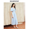 MAXRIENY*复古连衣裙泡泡袖*裙收腰仙女裙(货号:MS85DR003) 商品缩略图1
