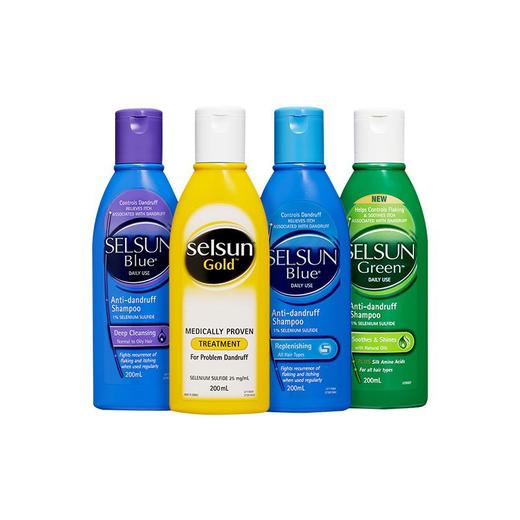 买一送一 澳洲 Selsun Gold天然去屑洗发水洗发露去头皮屑止痒200ml 商品图3