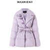 MAXRIENY大翻领收腰鸭绒泡芙羽绒服女保暖外套(货号:MC88DC511) 商品缩略图4