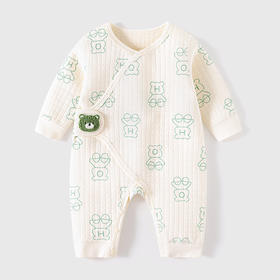 【婴儿夹棉保暖连体衣】春秋款秋装新生儿衣服宝宝外出哈衣加厚秋冬季