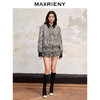 MAXRIENY法式复古甜美感千鸟格荷叶边短裙半裙(货号:MC88SK570) 商品缩略图2