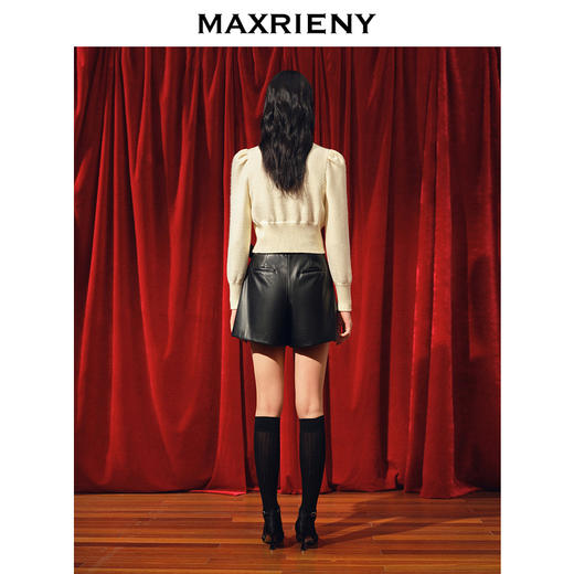 MAXRIENY浪漫复古立体花刺绣开衫镂空针织上衣(货号:MC88SW852) 商品图3