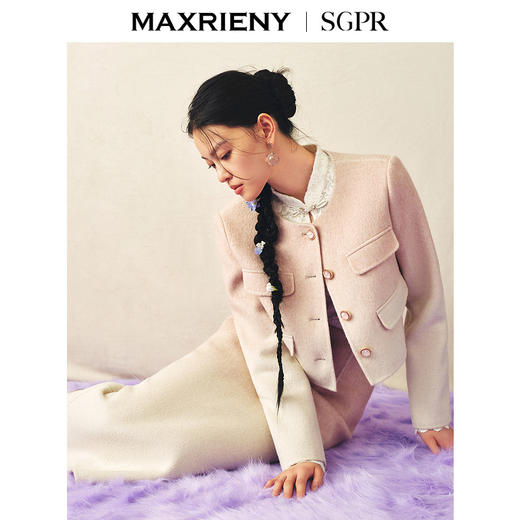 [东方新摩登]MAXRIENY高级感渐变色包臀半身裙2024秋冬新款包臀裙(货号:MS85SK523) 商品图3