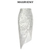 MAXRIENY*开衩设计感半身裙郁金香亮片包臀裙(货号:MC88SK257) 商品缩略图4