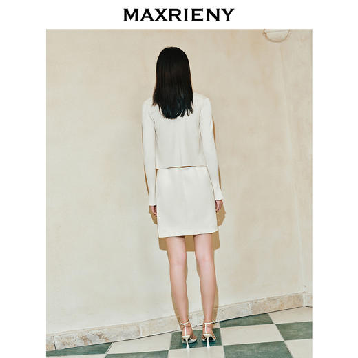 【商场同款-都市华丽日常】MAXRIENY宫廷复古风亮片开衫外套(货号:MC85JA029) 商品图3