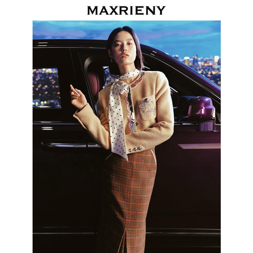 【MAXRIENY x Hello Kitty联名系列】短款小香外套(货号:MC88JA832) 商品图2