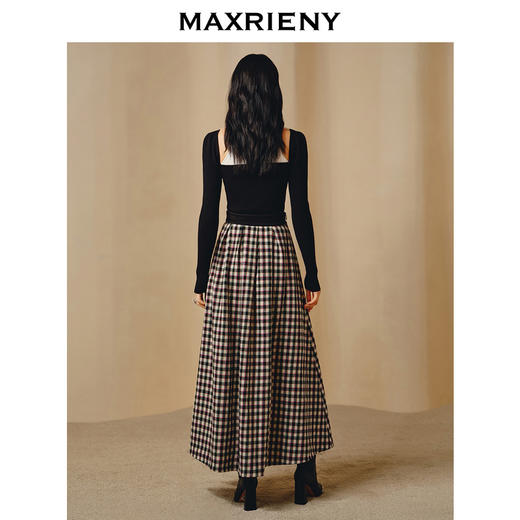 MAXRIENY*复古轻奢钉珠套头毛衫小心机修身上衣(货号:MC88SW847) 商品图3