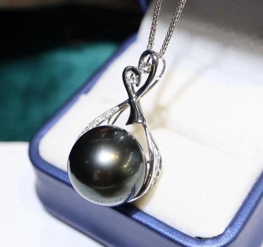 16.2mm大溪地黑珍珠吊坠 商品图1